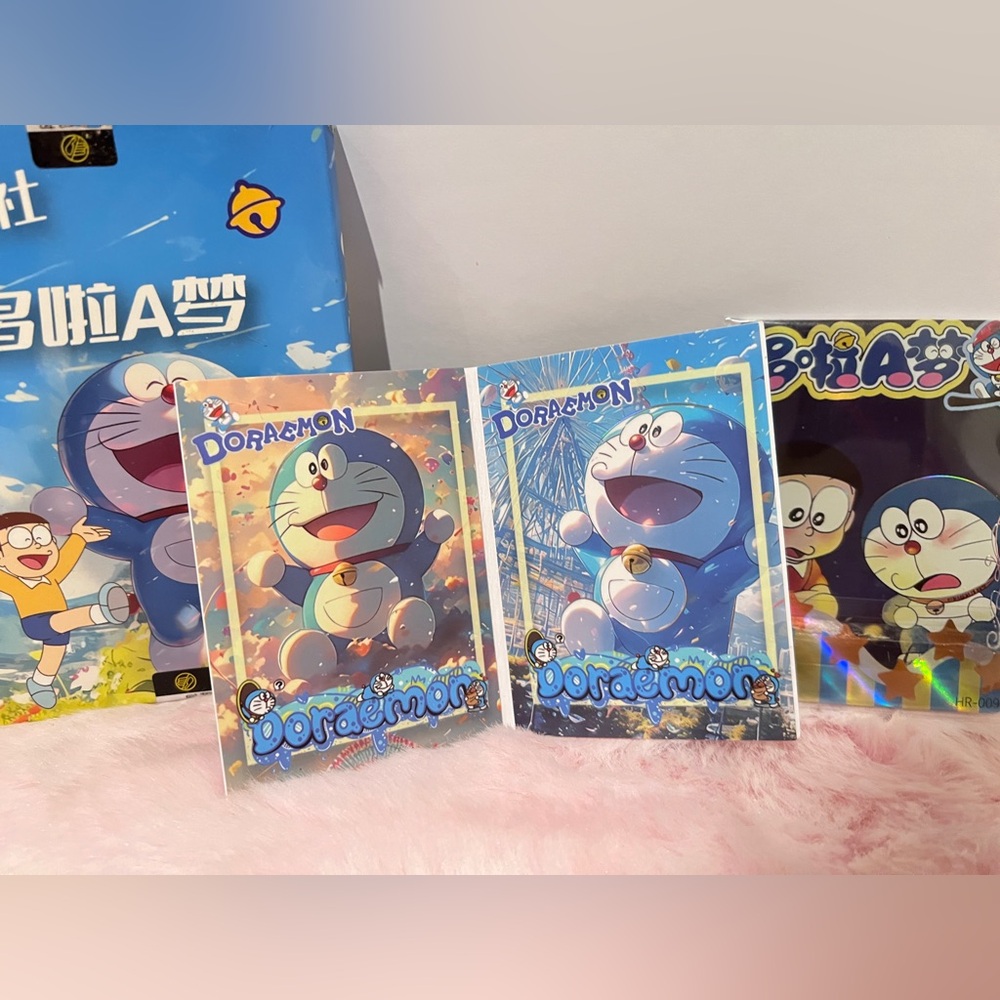 DORAEMON Collectible Cards with One Folding card